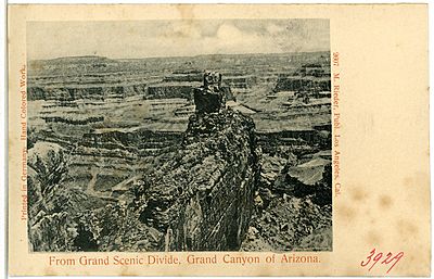03929-Grand Canyon-1903-From Grand Scenic Divide-Brück & Sohn Kunstverlag