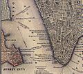 1847 Lower Manhattan map (cropped)