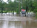 1Maunesha River flood 2008