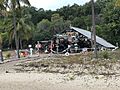 A frame yacht club on Middle Percy Island, Australia