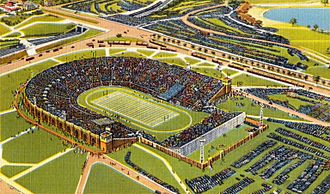 Aerial view of Municipal Stadium, Philadelphia, Pa (65080) (cropped1)
