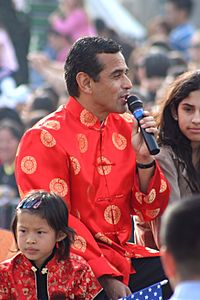 Antonio Villaraigosa (Chinatown parade)