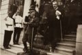 Atatürk Belediye İl Binası'ndan çıkarken, Kastamonu, 24 Ağustos 1925