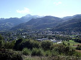 A general view of Bagnères-de-Bigorre