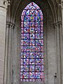 Baie 23 - Vitrail de Saint-Julien-l'Hospitalier 5 - déambulatoire, cathédrale de Rouen