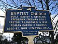 Baptist church pompey
