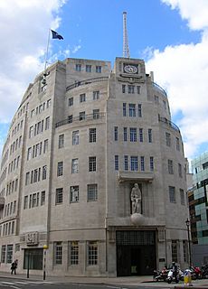 Bbc broadcasting house front