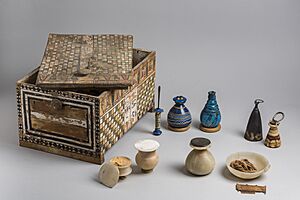 Beauty-case, wood - Museo Egizio Turin S 8479 p04