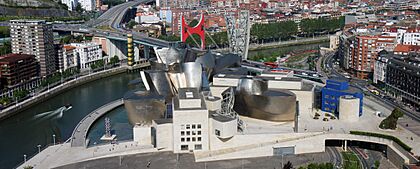 Bilbao 05 2012 Guggenheim Aerial Panorama 2007