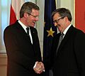 Bronisław Komorowski and Christian Wulff 02 - 20101207