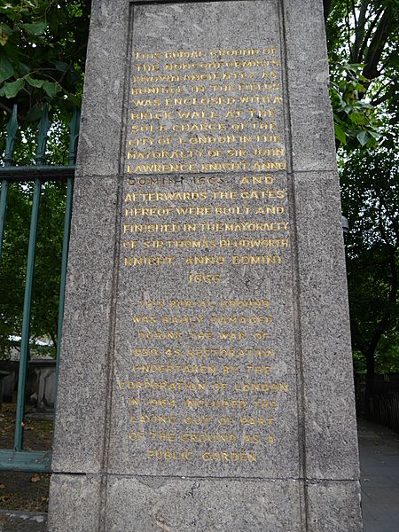 Bunhill Fields, London 01