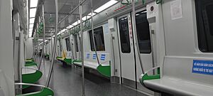 Cat Linh Line (Hanoi Metro) interior
