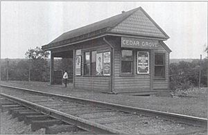 Cedar Grove Station, 1909