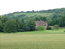 Chequers from the Ridgeway with Coombe Hill behind - geograph.org.uk - 508456
