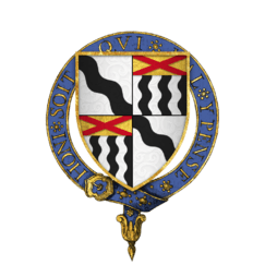 Coat of arms of Sir John Wallop, KG