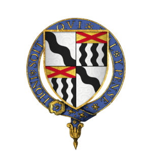 Coat of arms of Sir John Wallop, KG