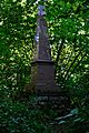 Colston obelisk in Copley Woods Somerset
