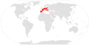Countries with laws against Holocaust denial