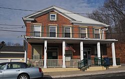 Delaware Post Office, house built in 1860 by John I. Blair