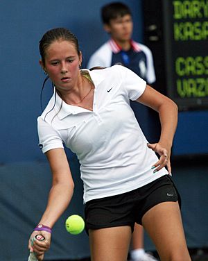 Darya Kasatkina at the 2013 US Open