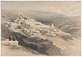 David Roberts - Convent of the Terra-Santa, Nazareth - 1927.94 - Cleveland Museum of Art