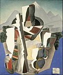 Diego Rivera - Zapata-style Landscape - Google Art Project