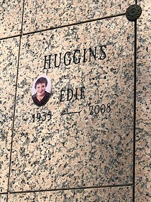 Edie Huggins Grave at West Laurel Hill Cemetery