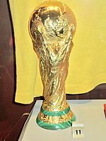 FIFA World Cup Trophy (Jules Rimet Trophy) at National Football Museum, Manchester 02