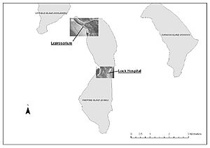 Fantome Island - location map for aerials (2012)