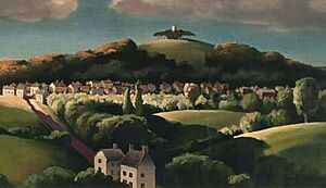 Faringdon Folly by Lord Berners for Shell 1936 (detail)