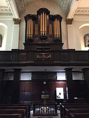 Father Harris organ in St Martin, Ludgate