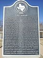 Fort Duncan Texas historical marker 2