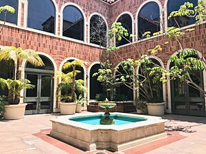 Fowler courtyard