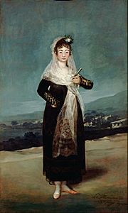 Francisco José de Goya y Lucientes (Francisco de Goya) (Spanish - Portrait of the Marquesa de Santiago - Google Art Project