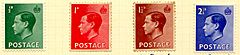 GB Edward VIII Postage Stamps