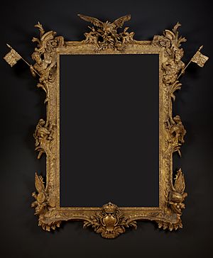 Giltwood Frame by Paul Petit for Frederick, Prince of Wales