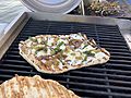 Grilled pizza 2
