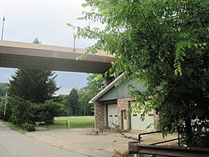 Homewood, PA municipal building, June 2024