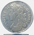 James II Half crown obverse (FindID 55685)