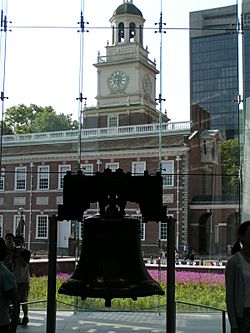 Liberty Bell, Independence Hall