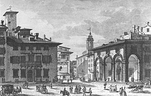 Livorno Piazza Grande (b) XIX century