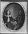 Lola Montez & Alights-on-a-Cloud Cheyenne chief, 1850s
