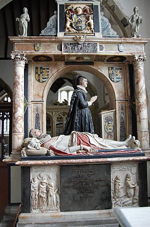 Lynsted, Ss Peter & Paul church, Sir Christopher Roper monument (31653009792)