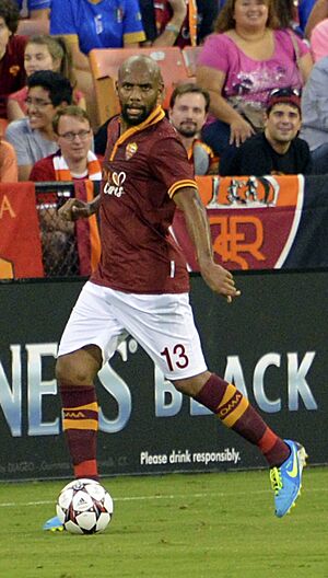Maicon Sisenando Chelsea vs AS-Roma 10AUG2013