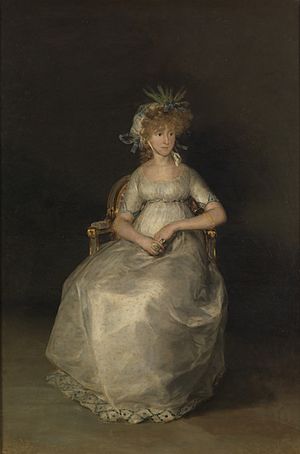 María Teresa de Borbón y Vallabriga, Condesa de chinchon (Goya)