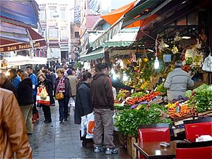 Markt in Kadıköy