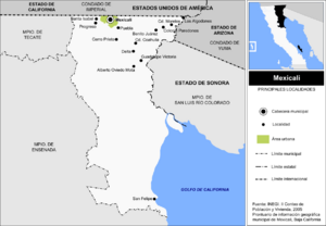 Mexicali localidades