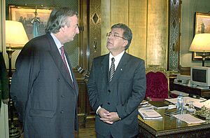 Néstor Kirchner y Nicanor Duarte Frutos-Buenos Aires-Febrero 2004