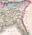 Northeast-India-in-1855-Colton-map
