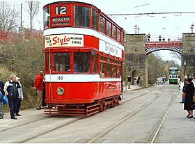 Old fashioned tram 700
